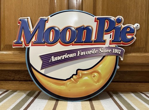 Moon pie sign marshmallow - pie,